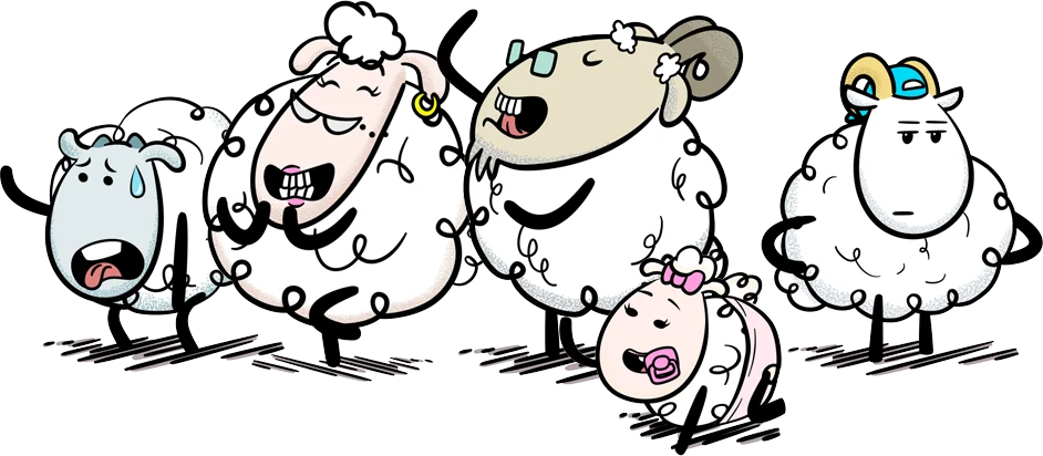 The Sheeps family